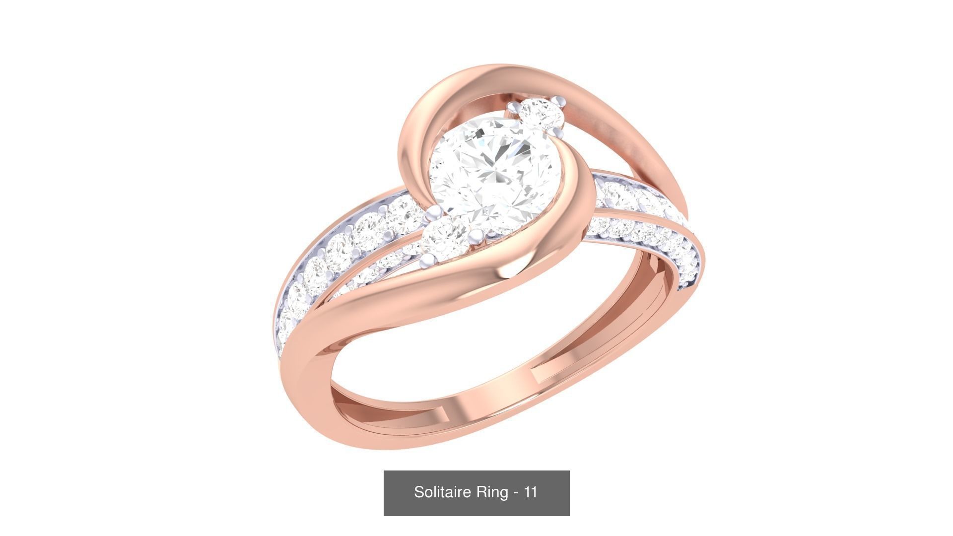 134 Solitaire ring collection  _122