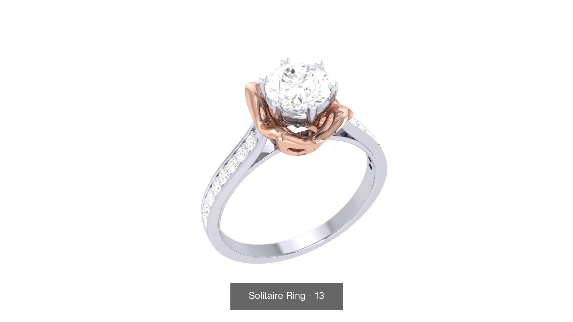 134 Solitaire ring collection  _120