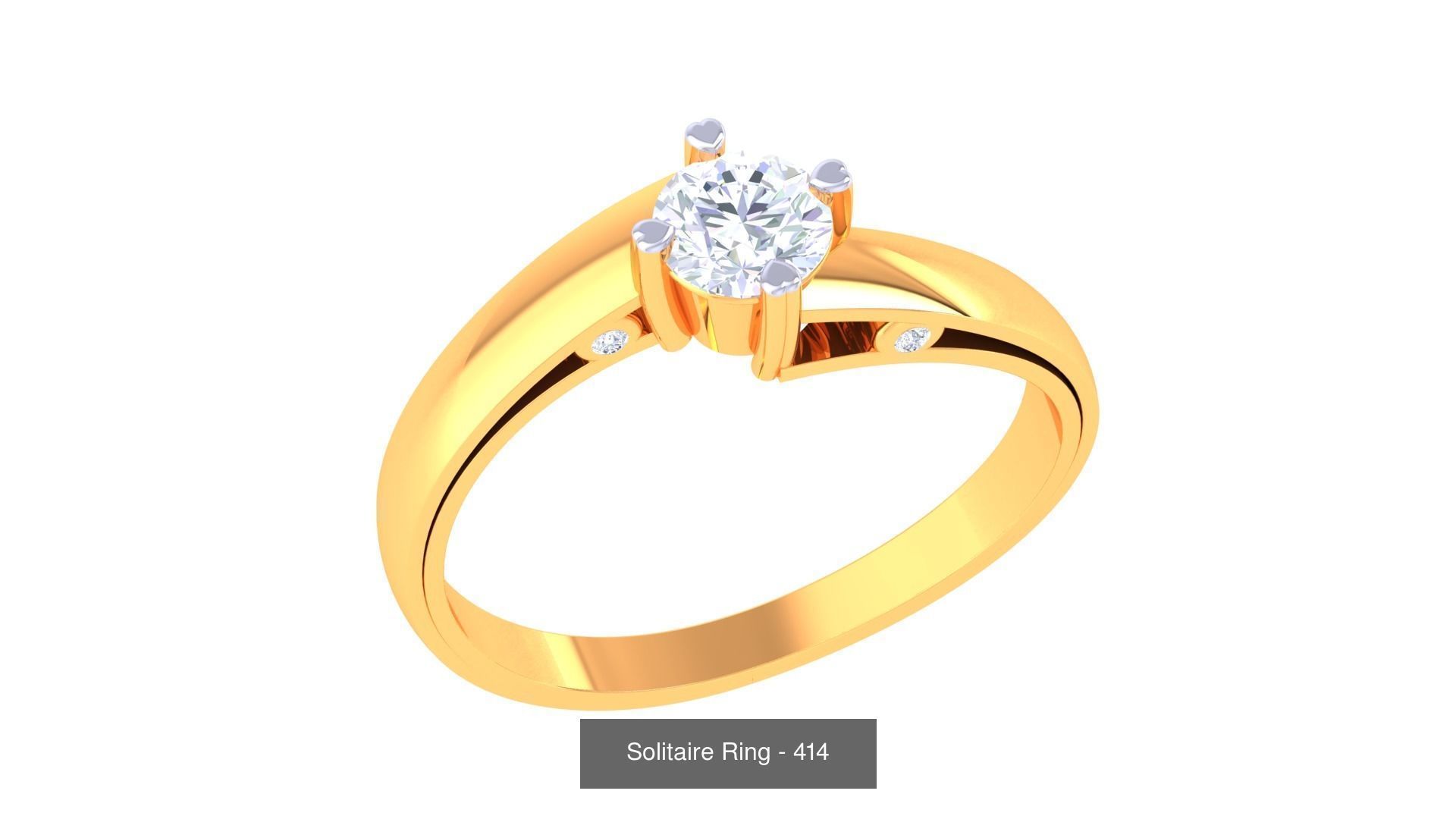 134 Solitaire ring collection  _143