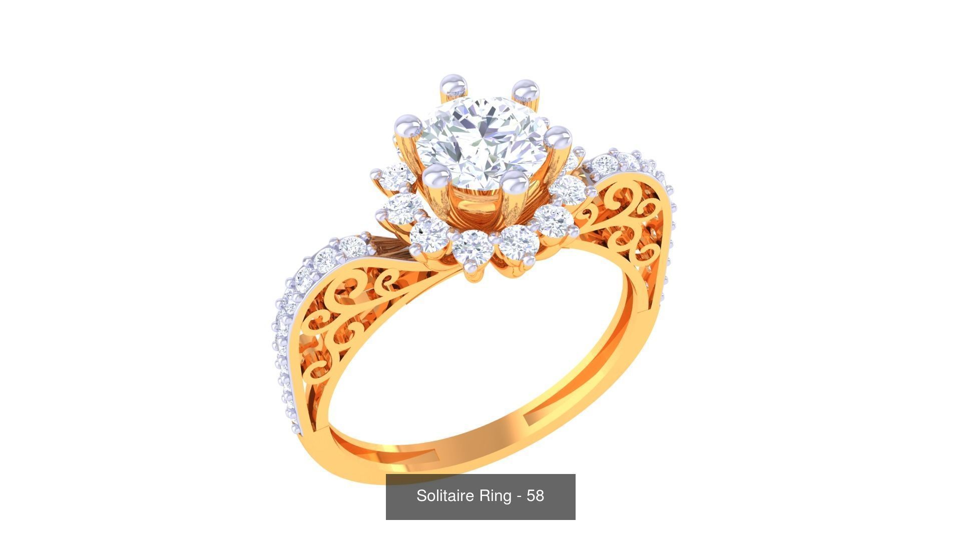 134 Solitaire ring collection  _23