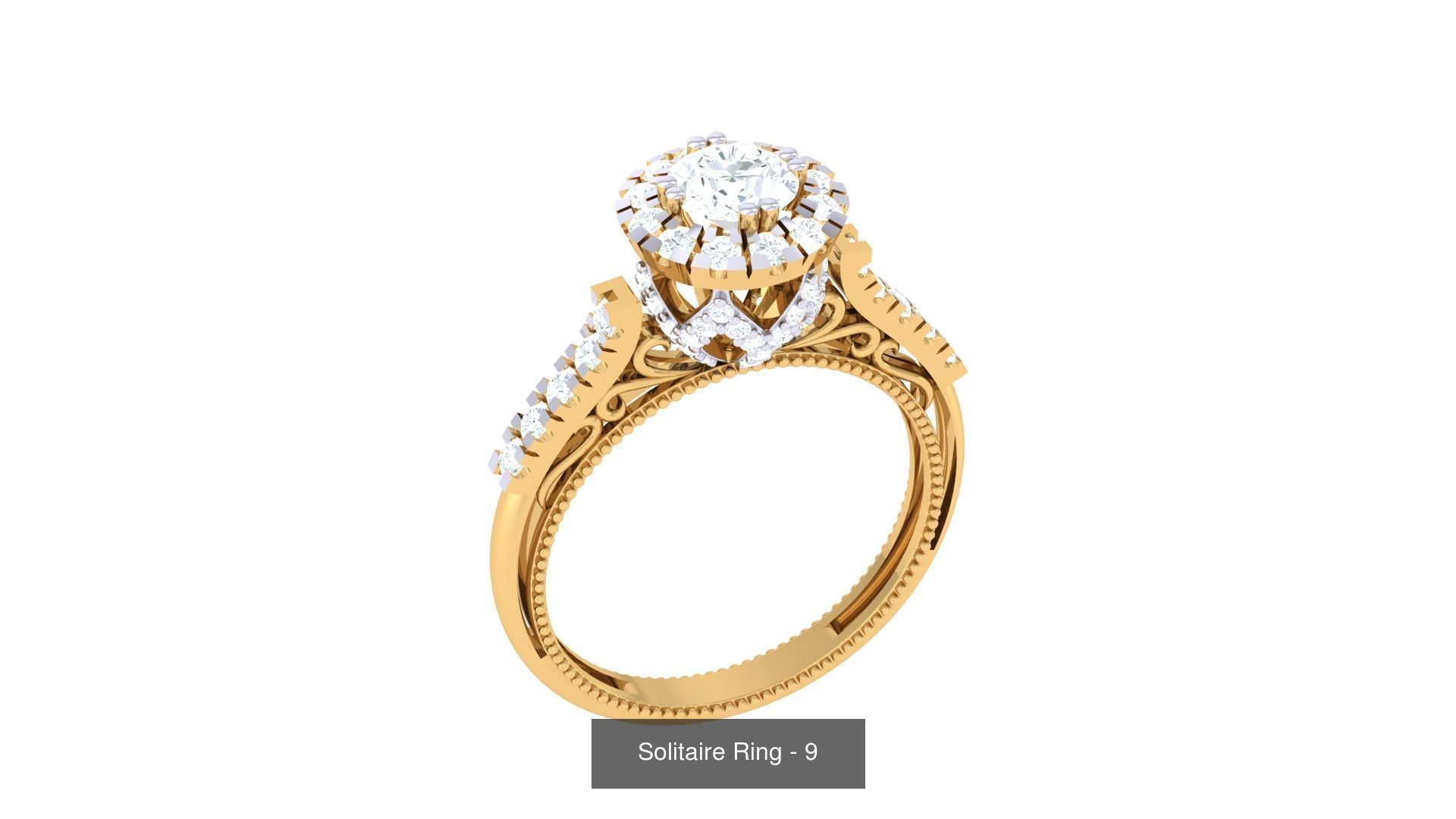 134 Solitaire ring collection  _76
