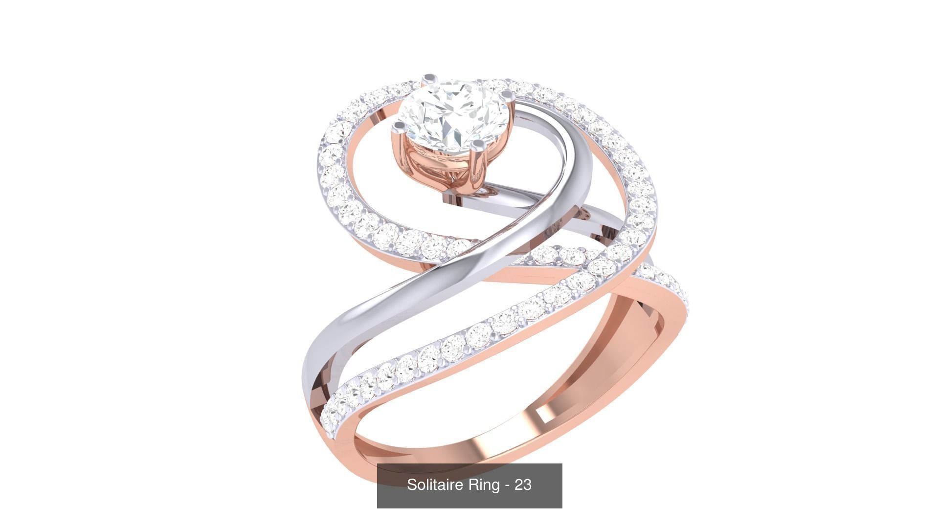 134 Solitaire ring collection  _109