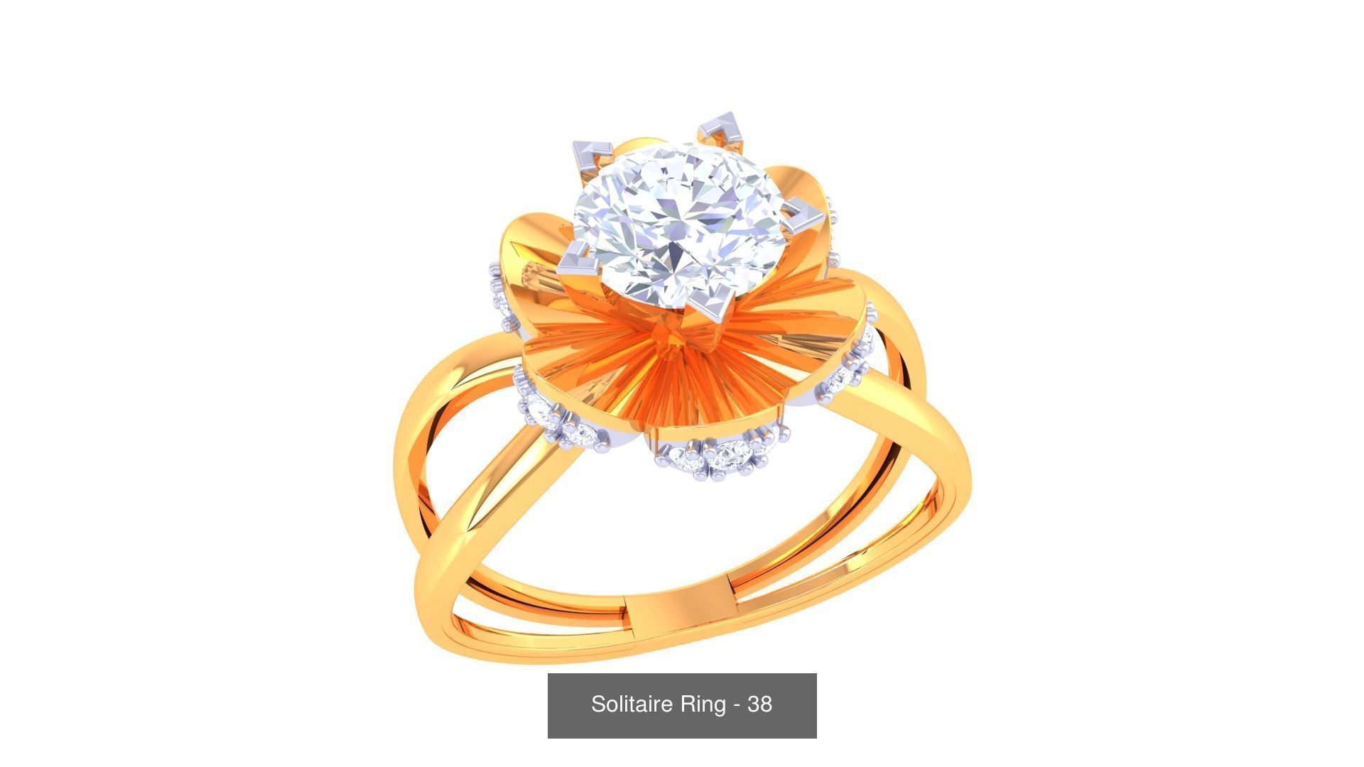 134 Solitaire ring collection  _45