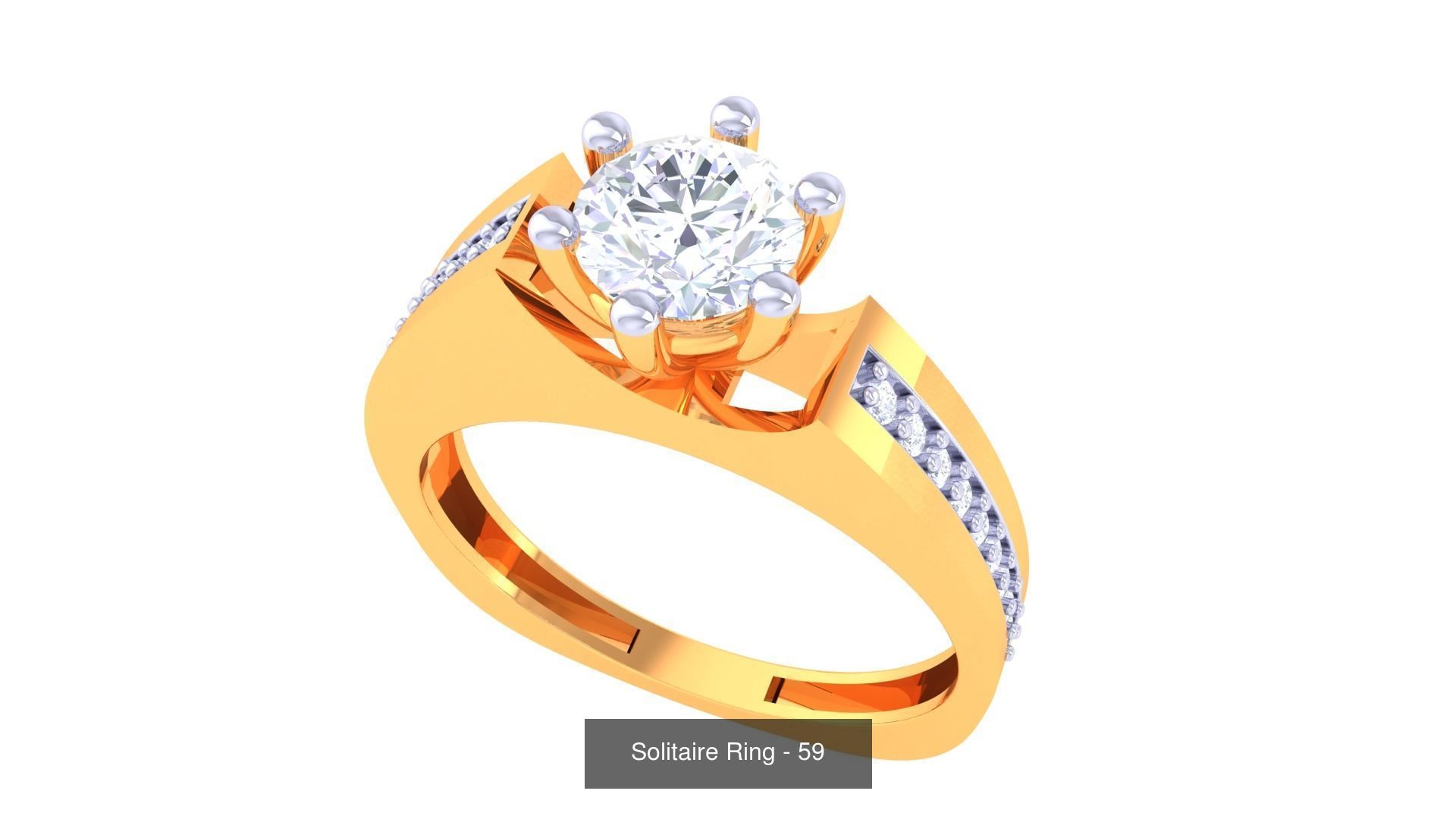 134 Solitaire ring collection  _22