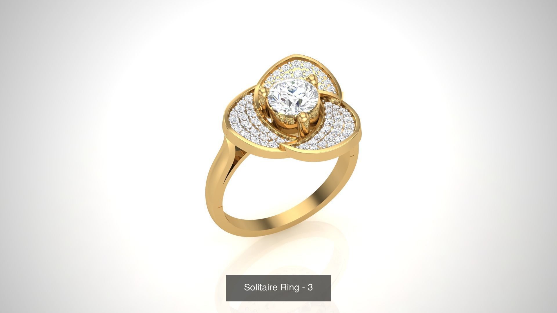 134 Solitaire ring collection  _125