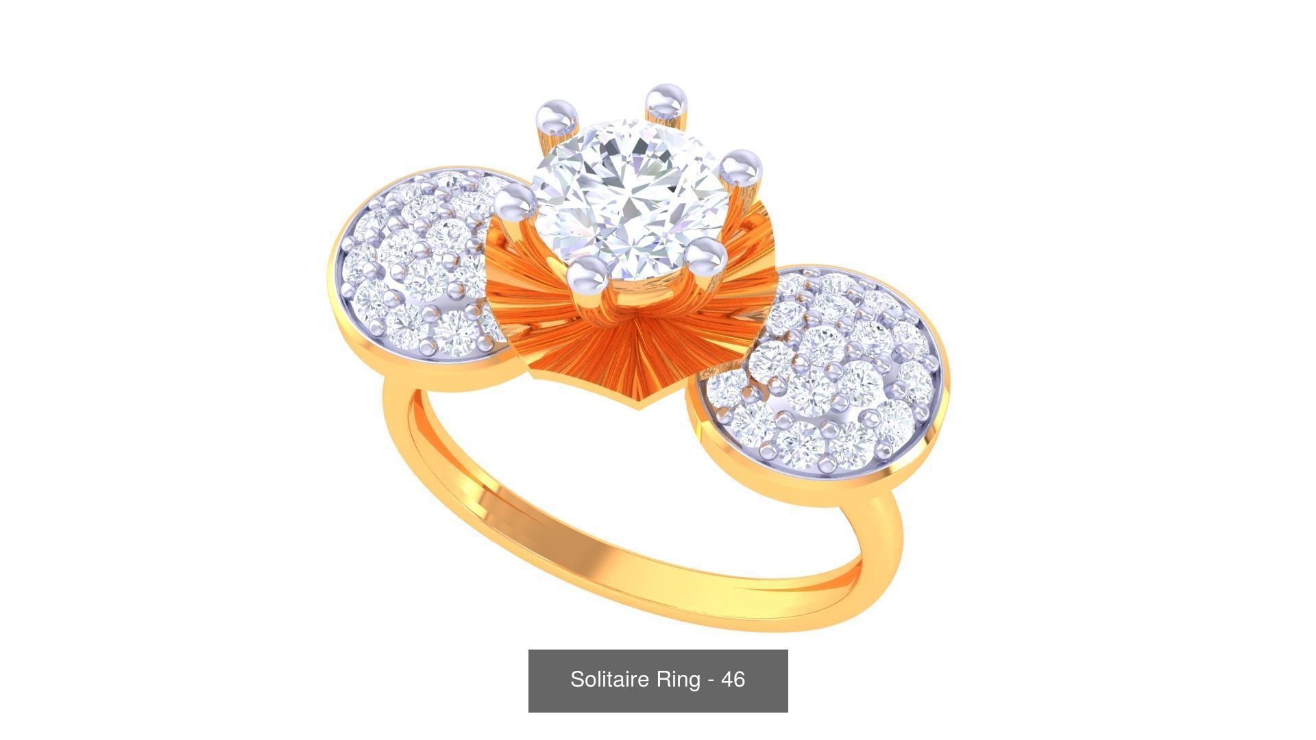 134 Solitaire ring collection  _36