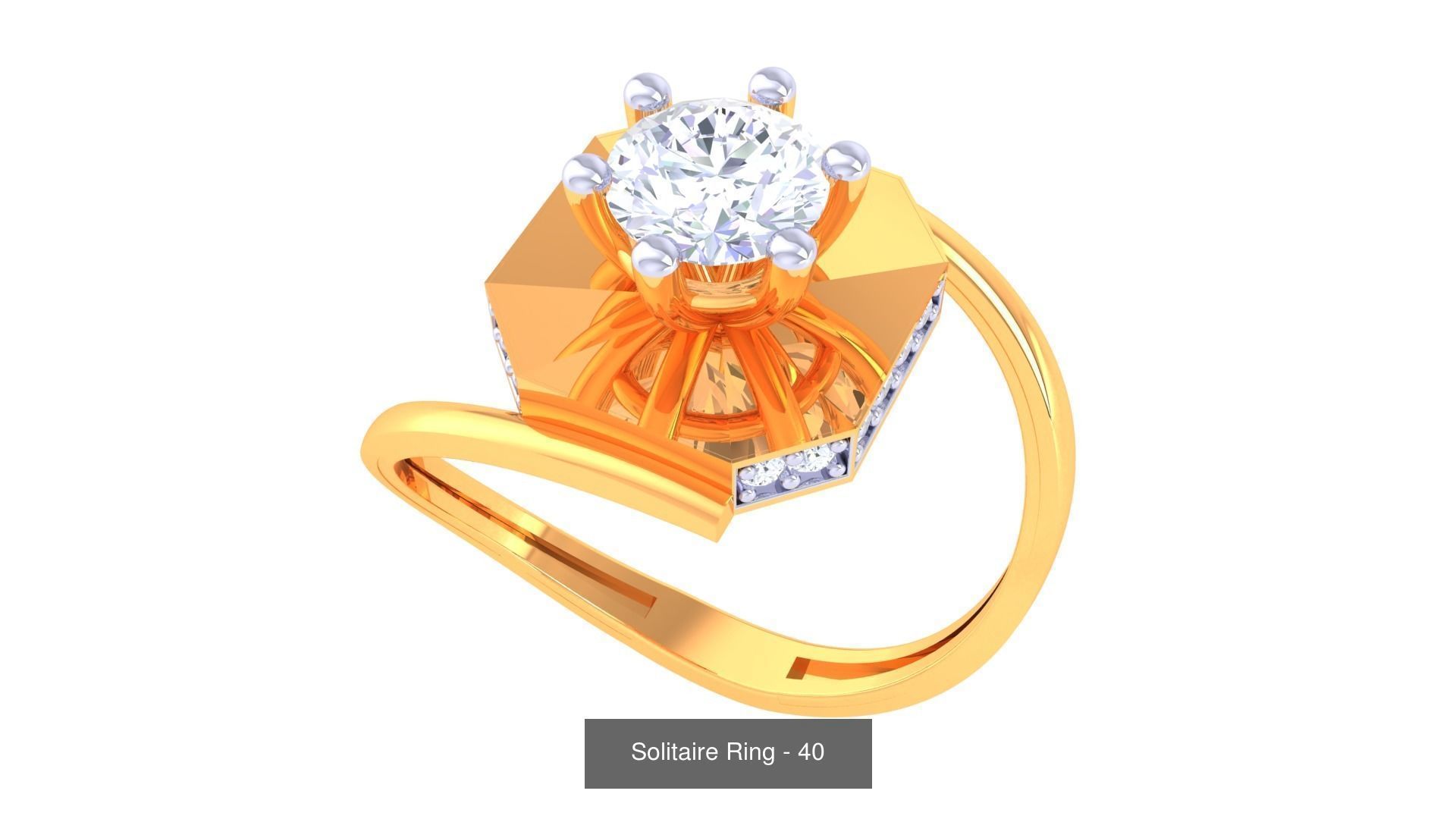 134 Solitaire ring collection  _42