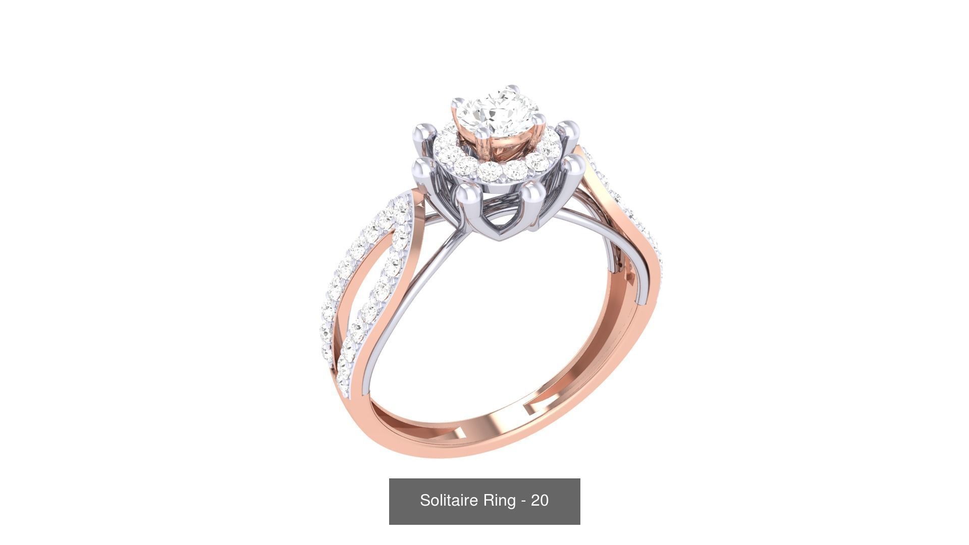 134 Solitaire ring collection  _112