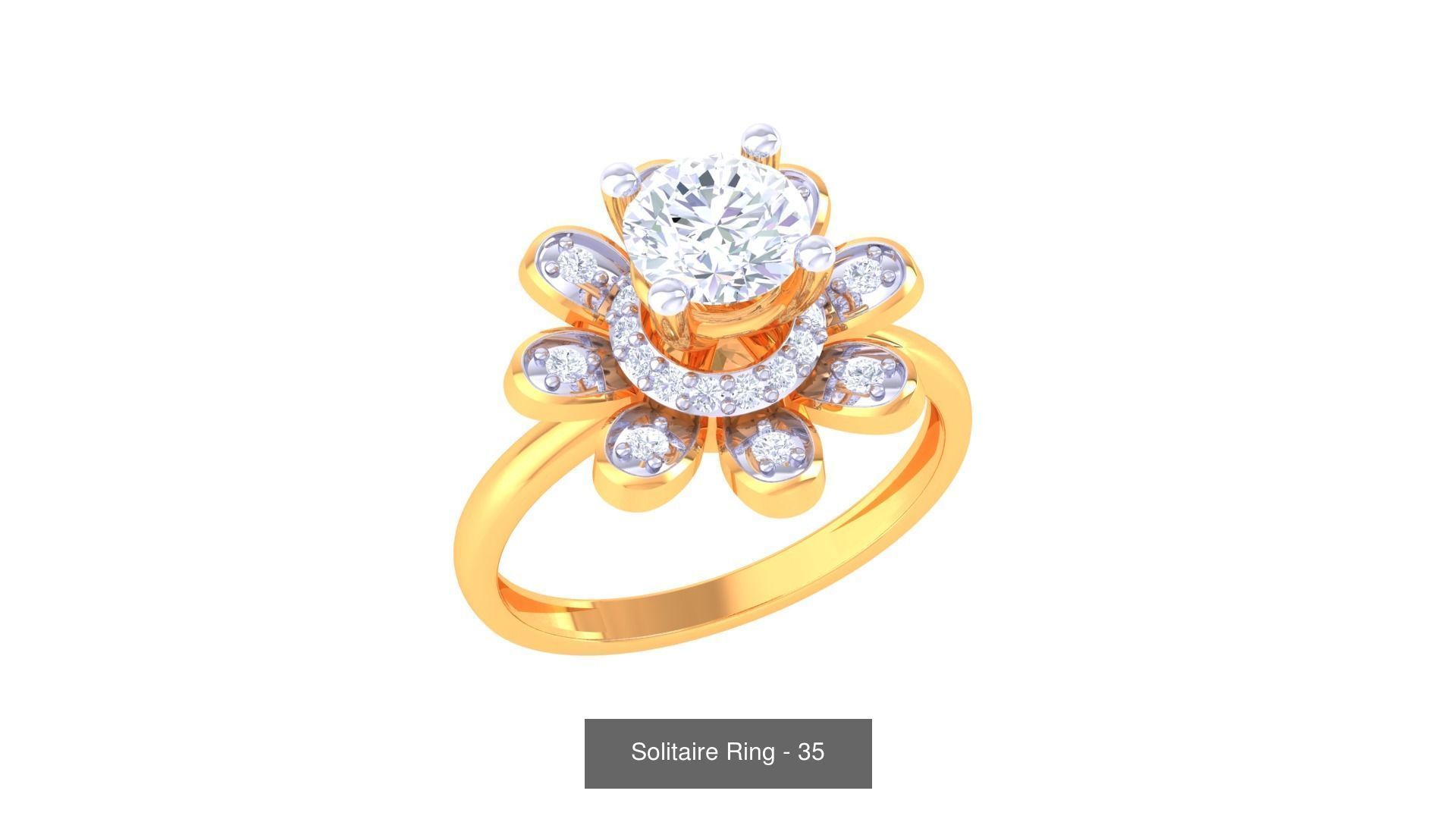 134 Solitaire ring collection  _48