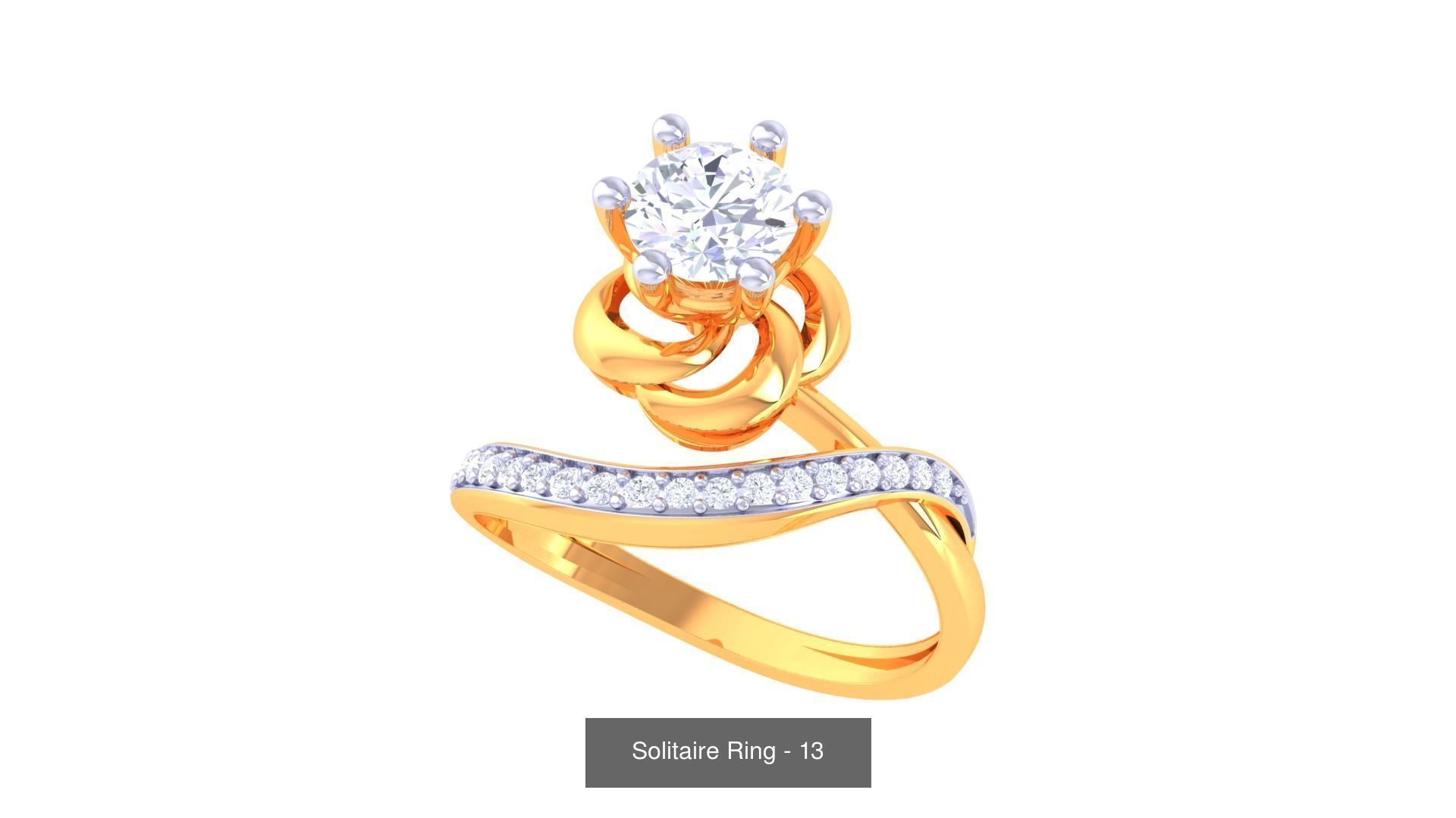 134 Solitaire ring collection  _72