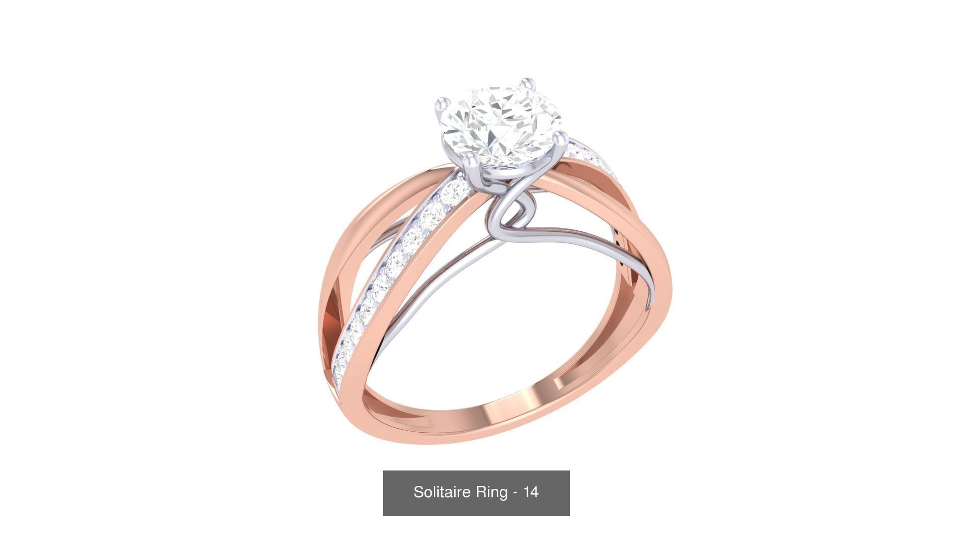 134 Solitaire ring collection  _119
