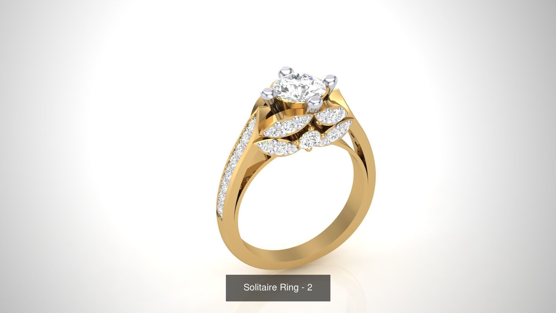 134 Solitaire ring collection  _126