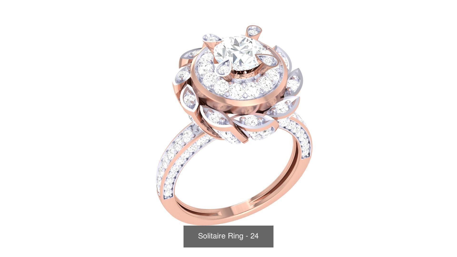 134 Solitaire ring collection  _108