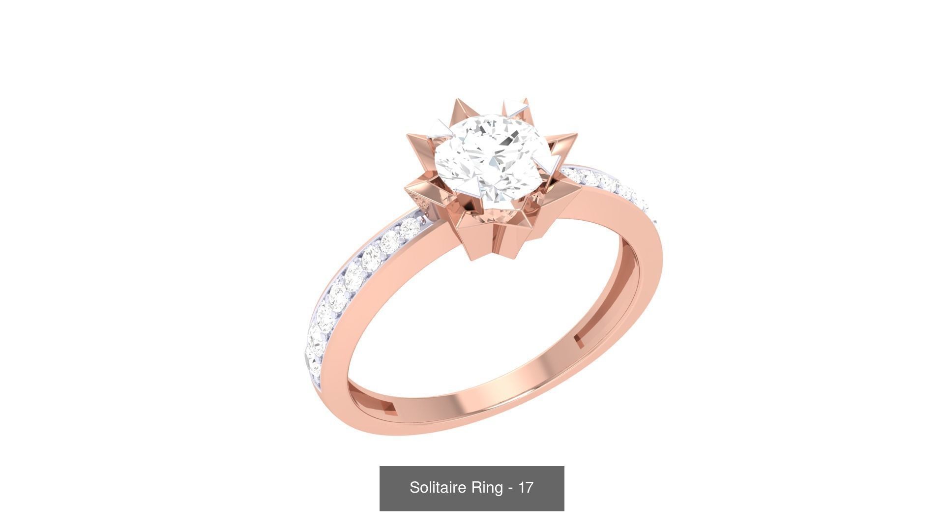 134 Solitaire ring collection  _116