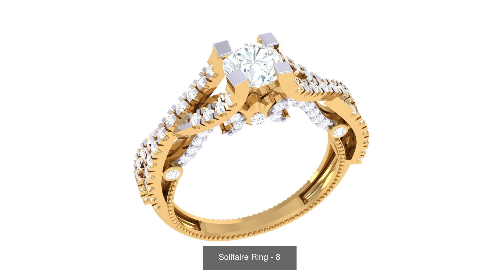 134 Solitaire ring collection  _77