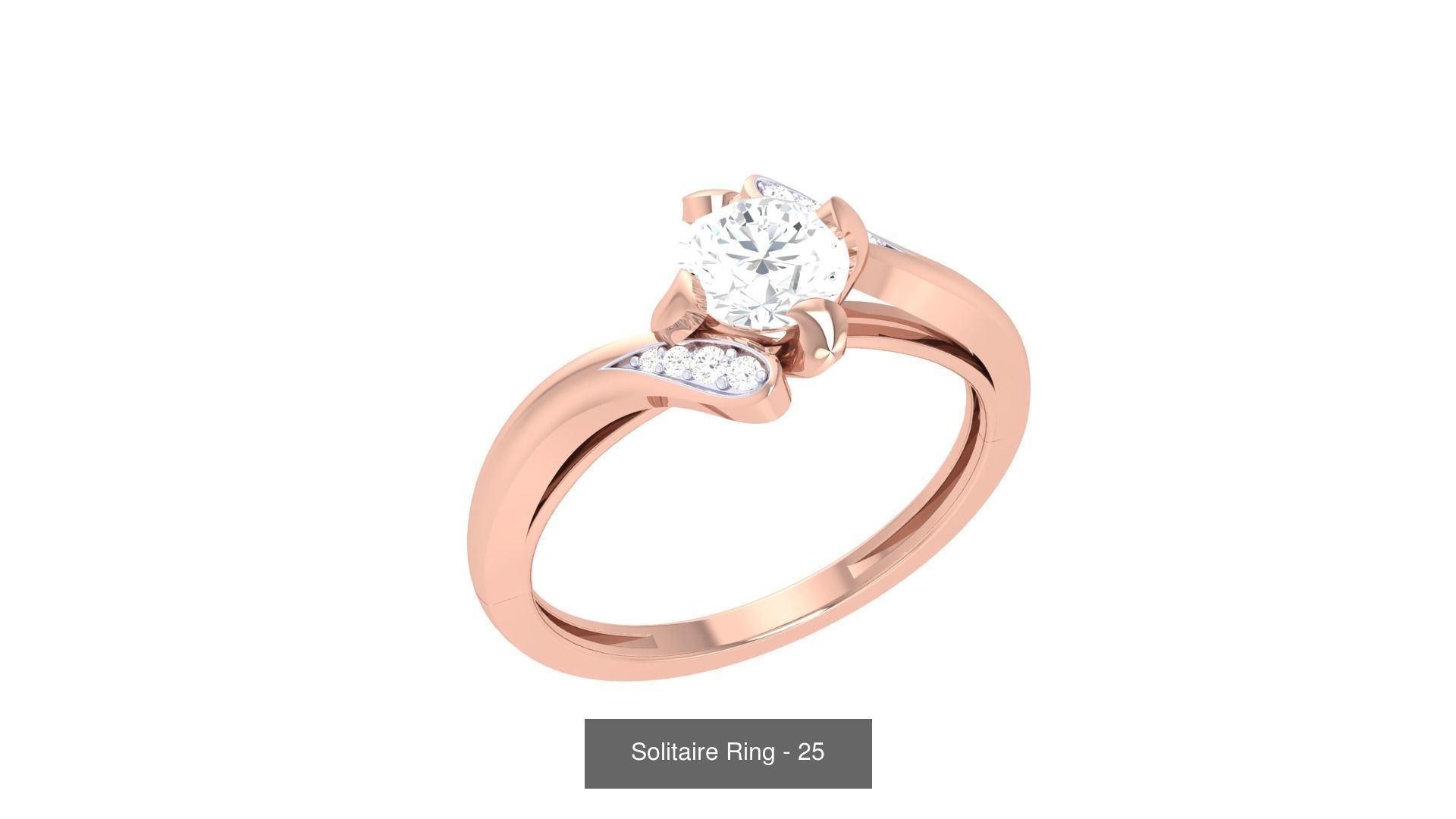 134 Solitaire ring collection  _107