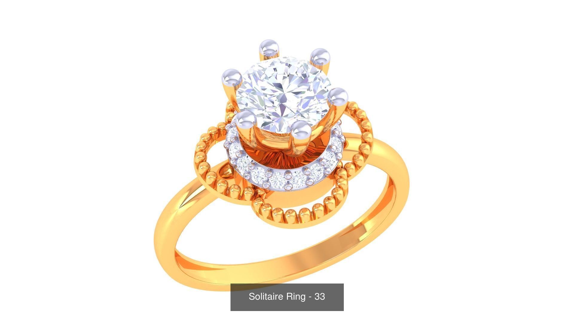134 Solitaire ring collection  _50