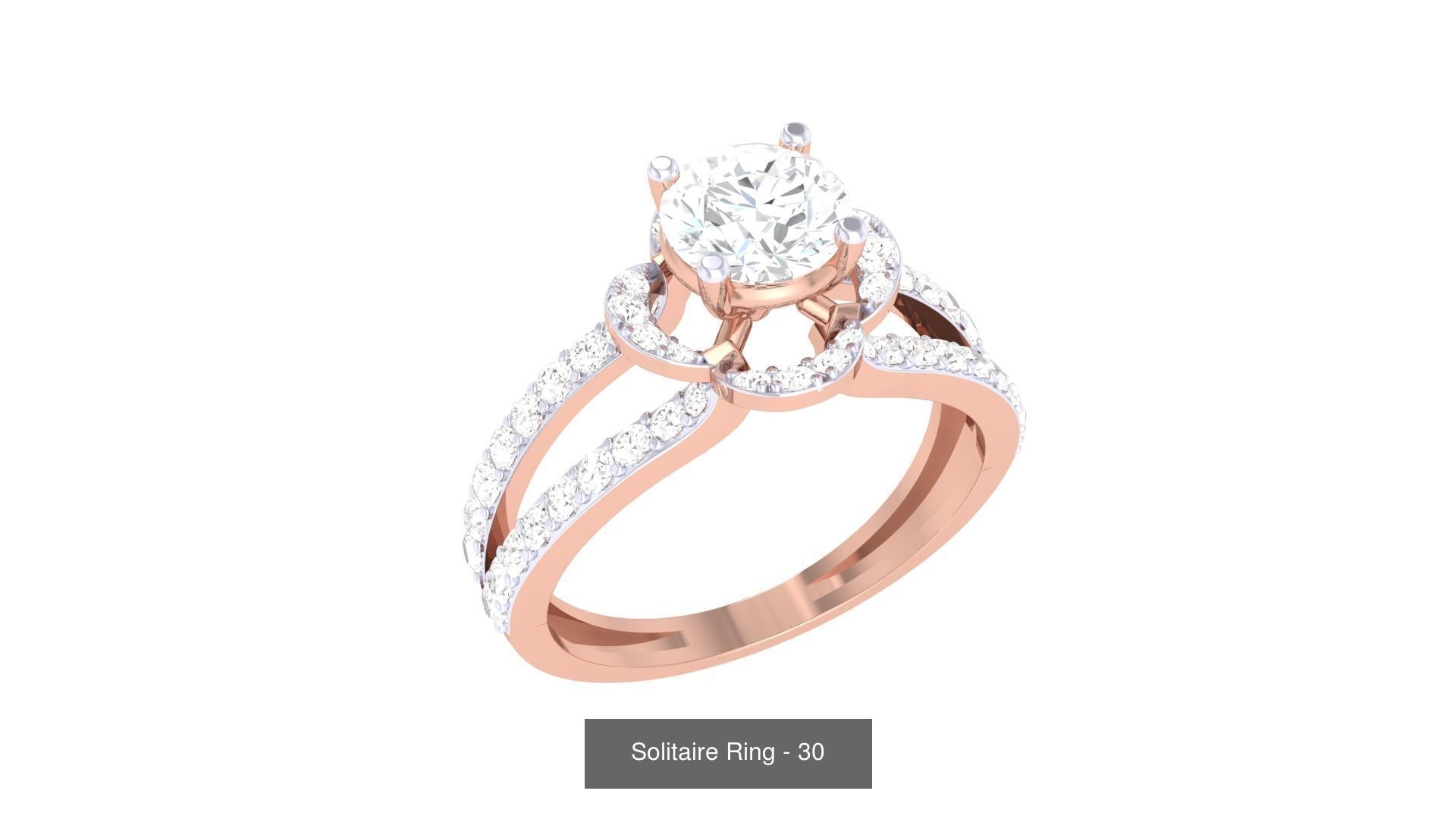 134 Solitaire ring collection  _101