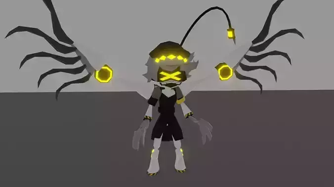 Serial Designation N KoGaMa Free low-poly 3D model
