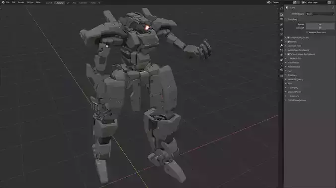 scifi-model556 3D model