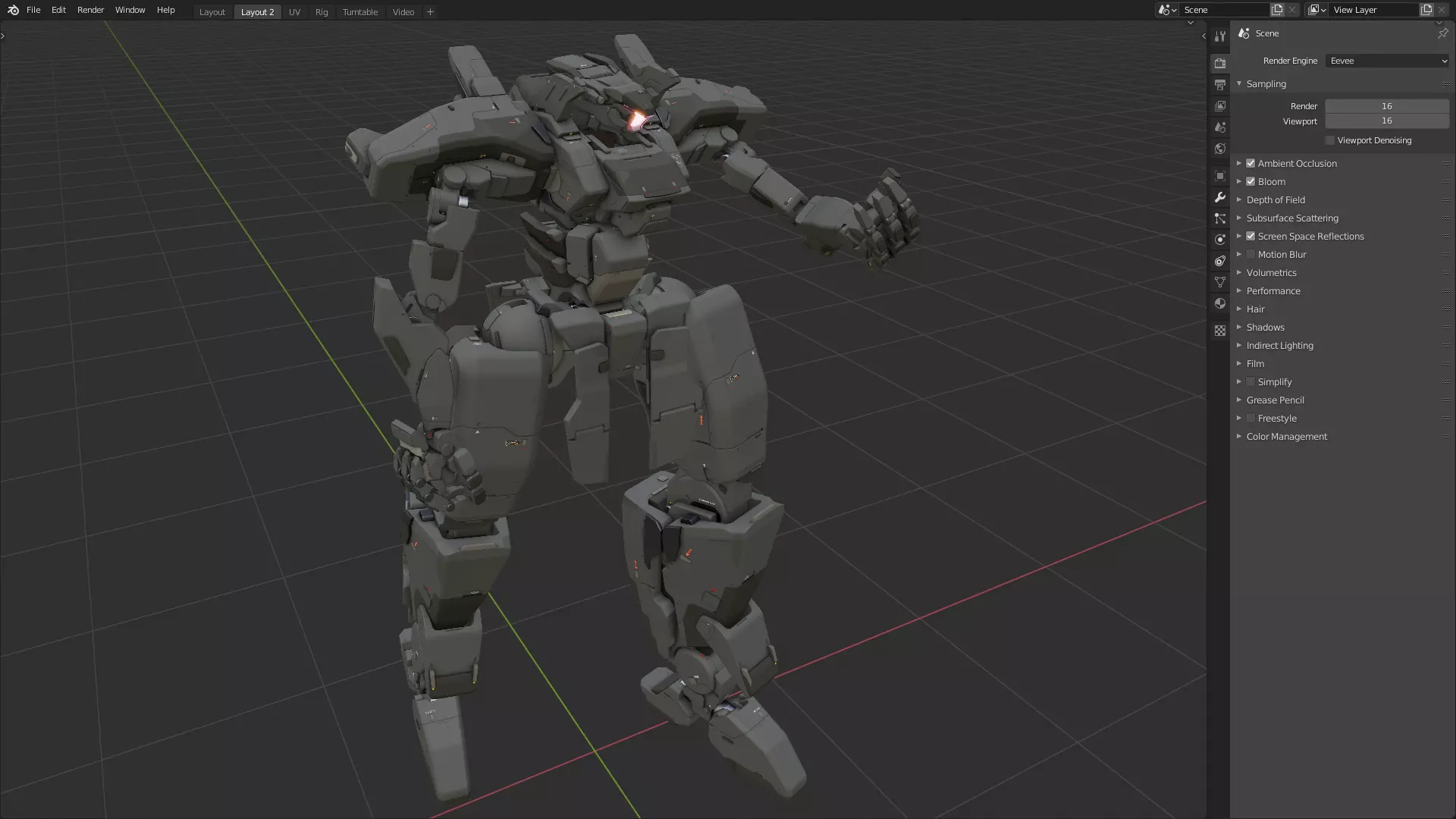 scifi-model556 3D model_0