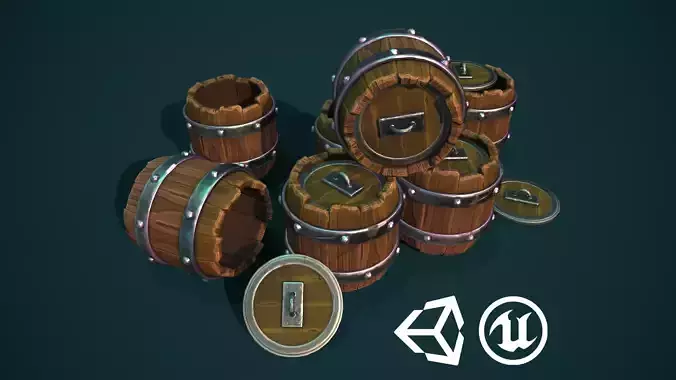 Stylized Barrels