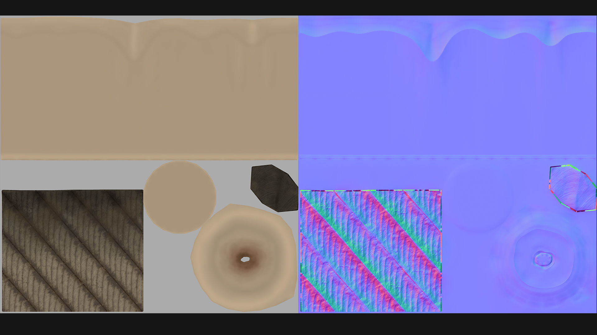 Small candle 1 PBR Low-poly 3D model_11