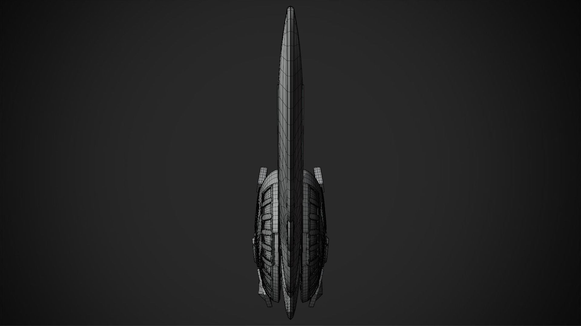 WOW Illidan Stormrage Sword for Cosplay 3D print model_12