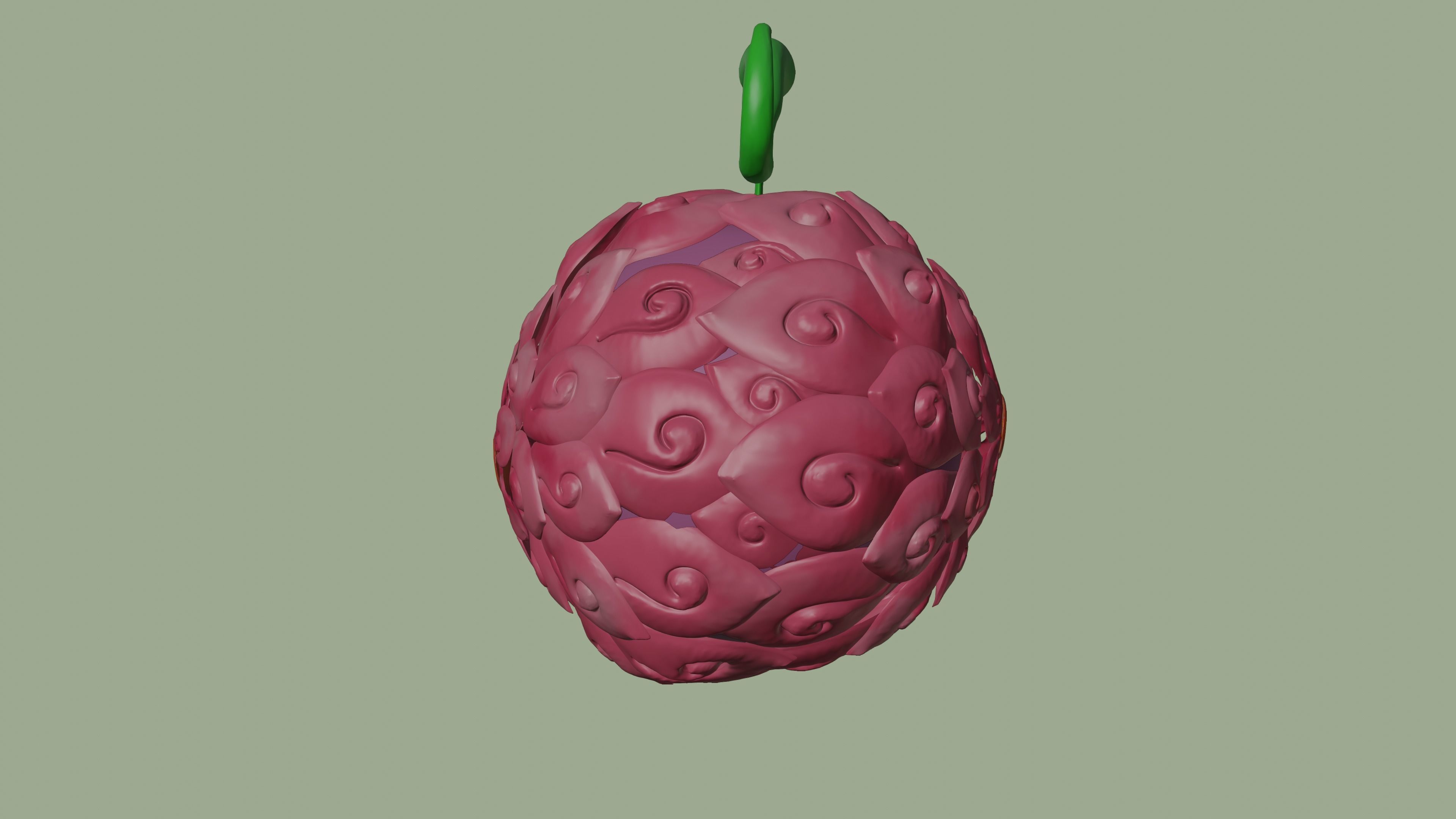 Devil Fruit - Hana Hana no Mi 3D print model_1