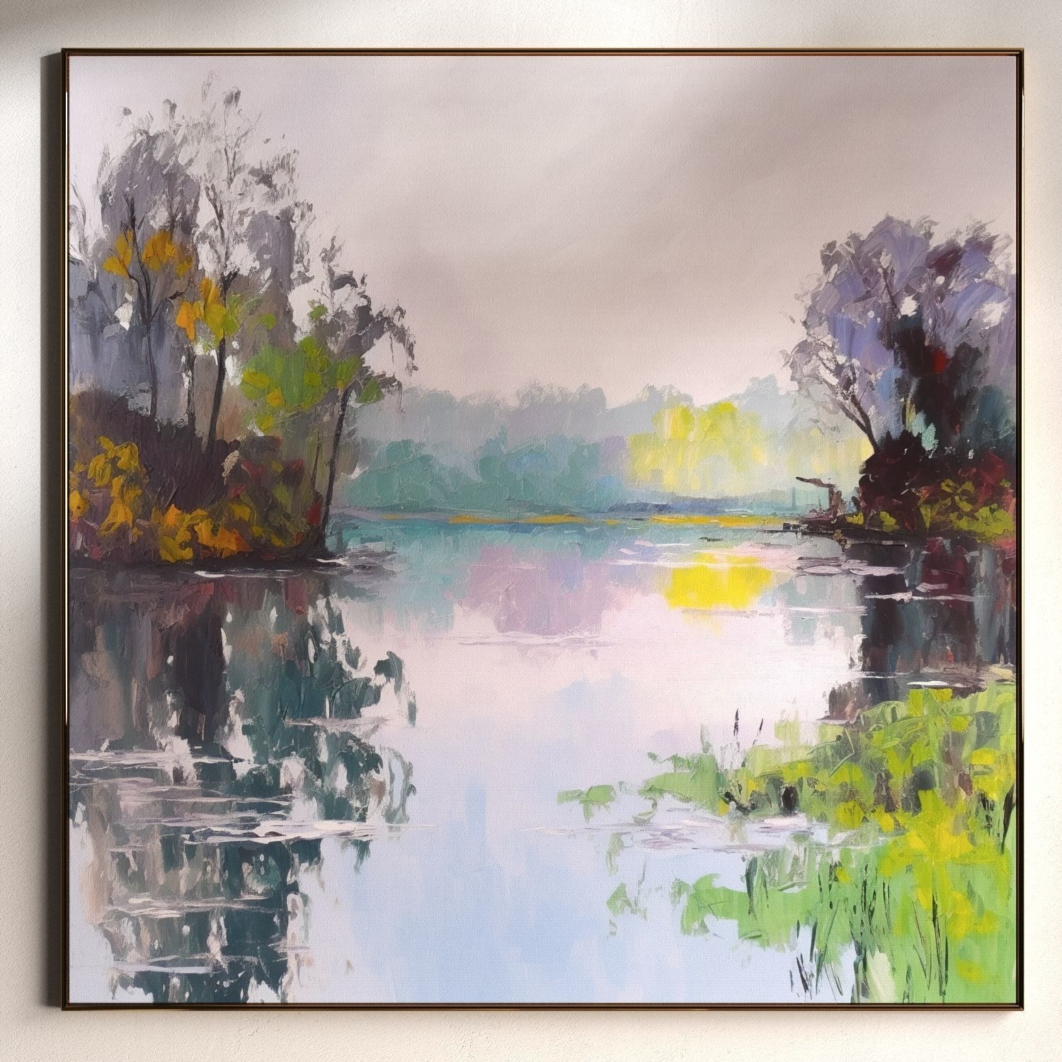 Set of large canvas paintings 16 3D model_2