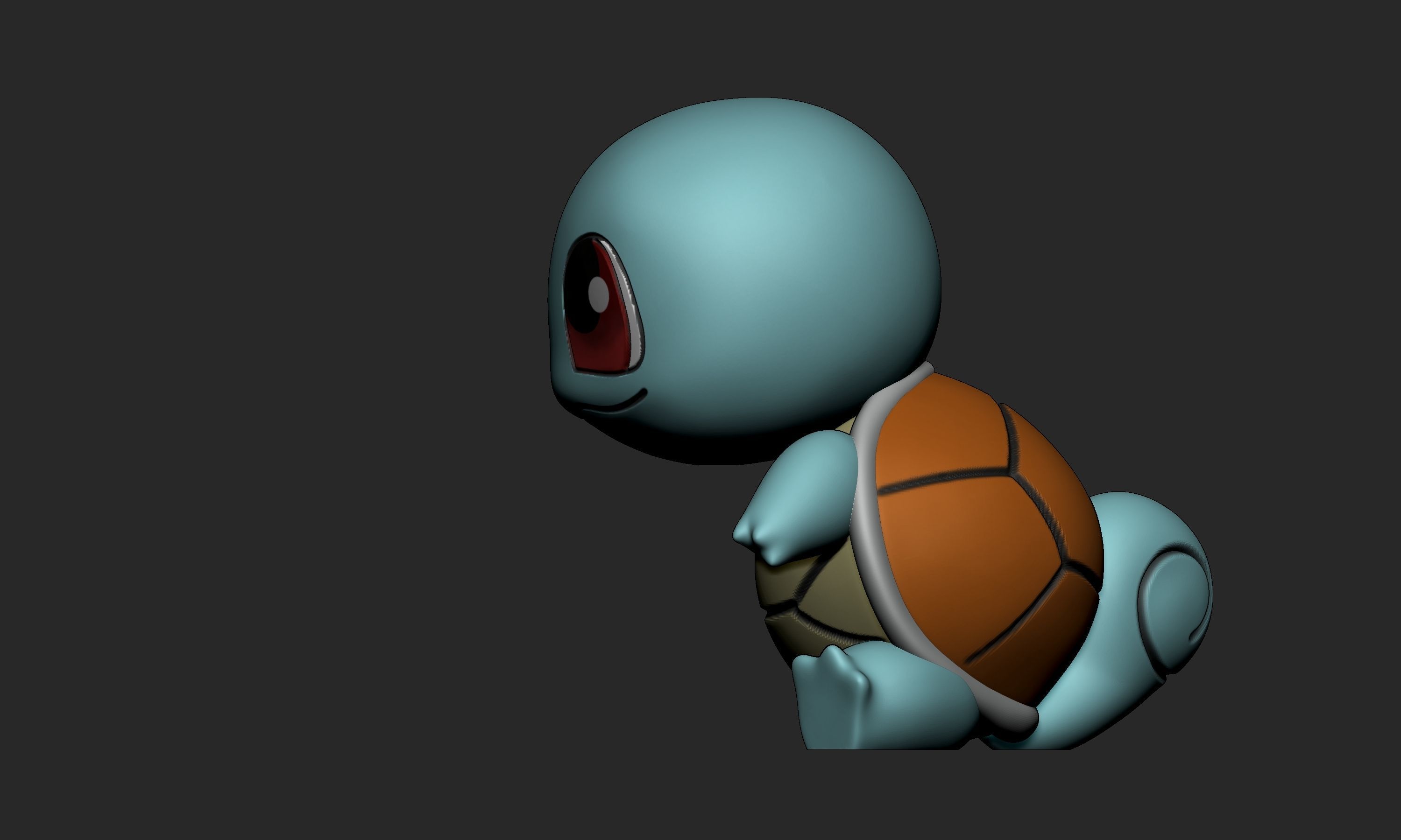 CHIBI POKEMON - SQUIRTLE 3D print model_2