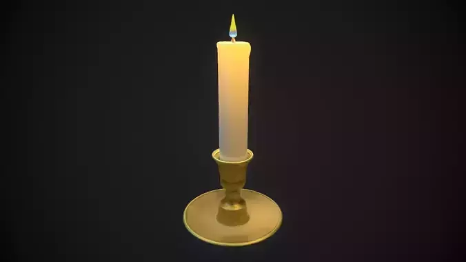 Small candle 4 PBR