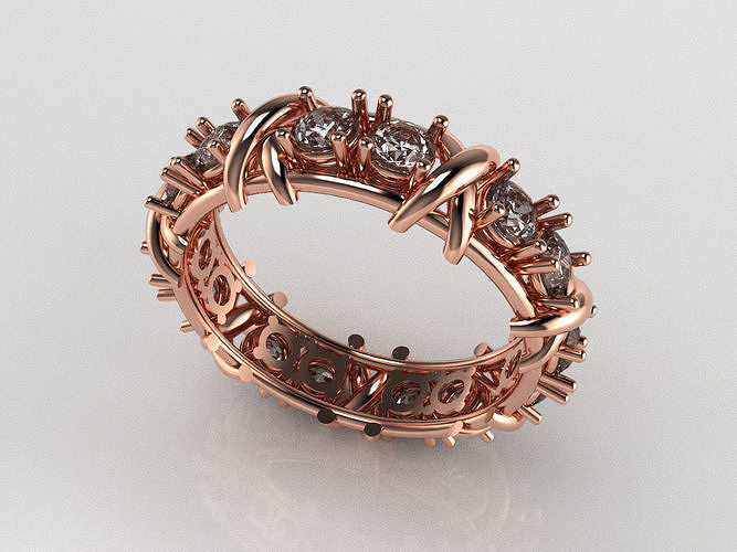 tifffany ring 3D print model