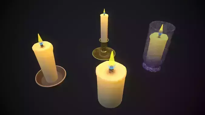 candle set 1 PBR