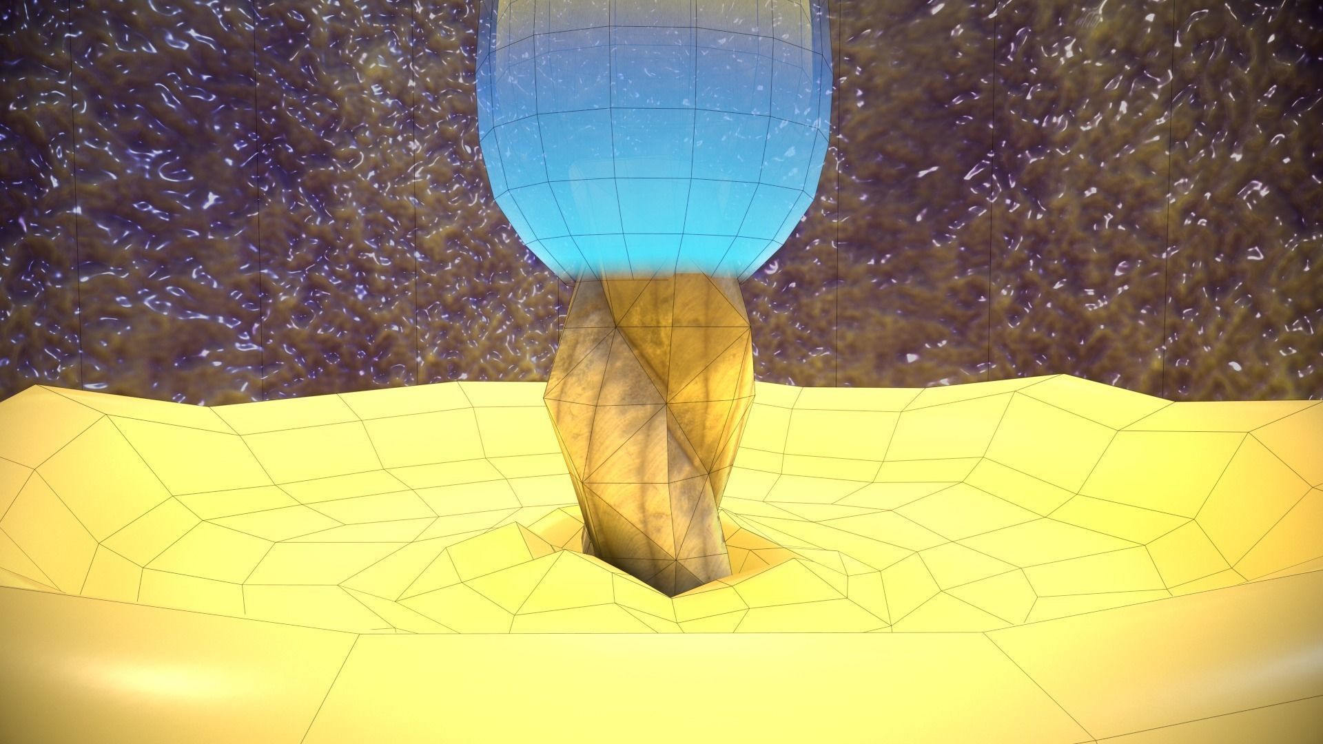 candle set 1 PBR Low-poly 3D model_18