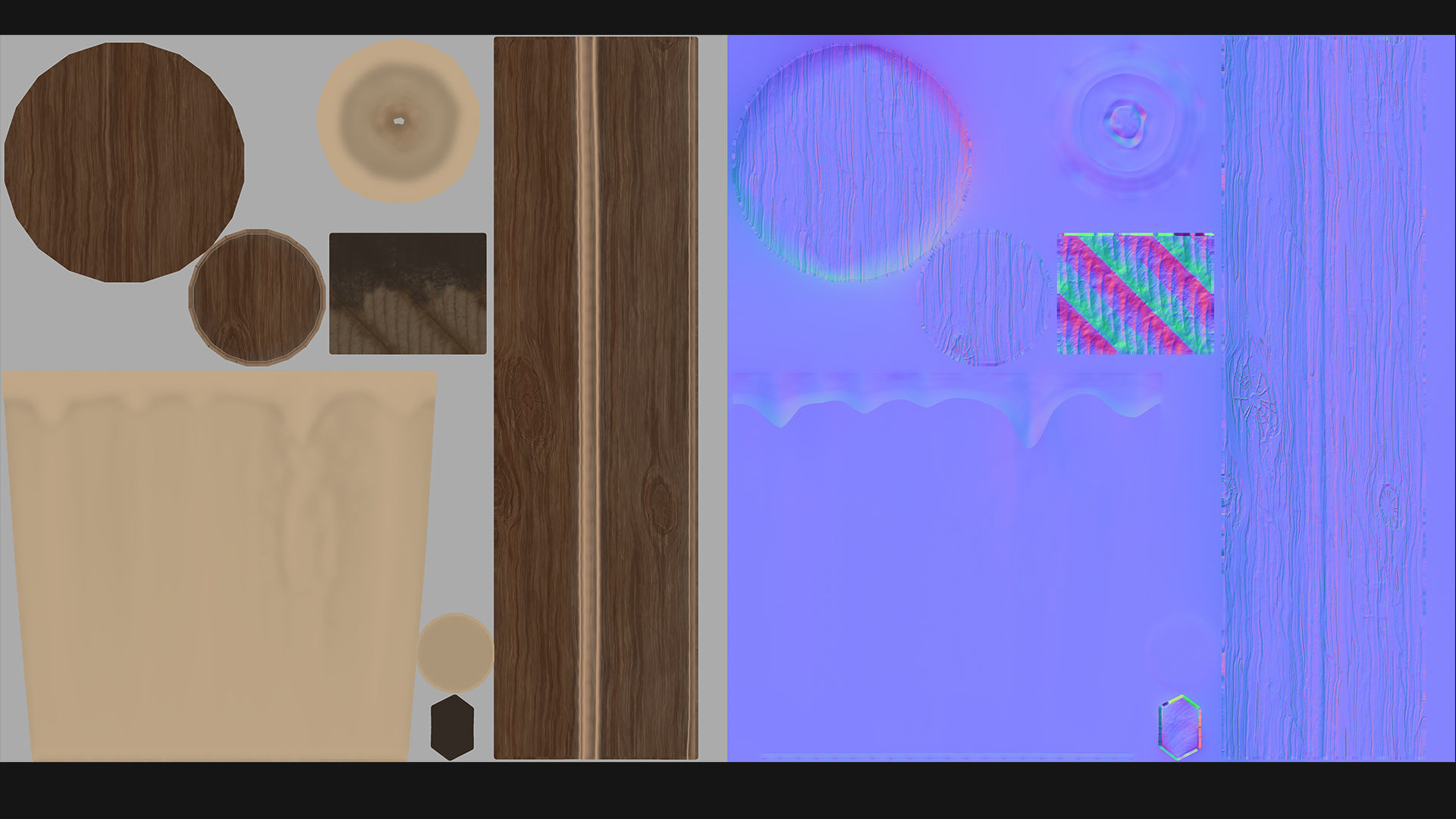 candle set 1 PBR Low-poly 3D model_14