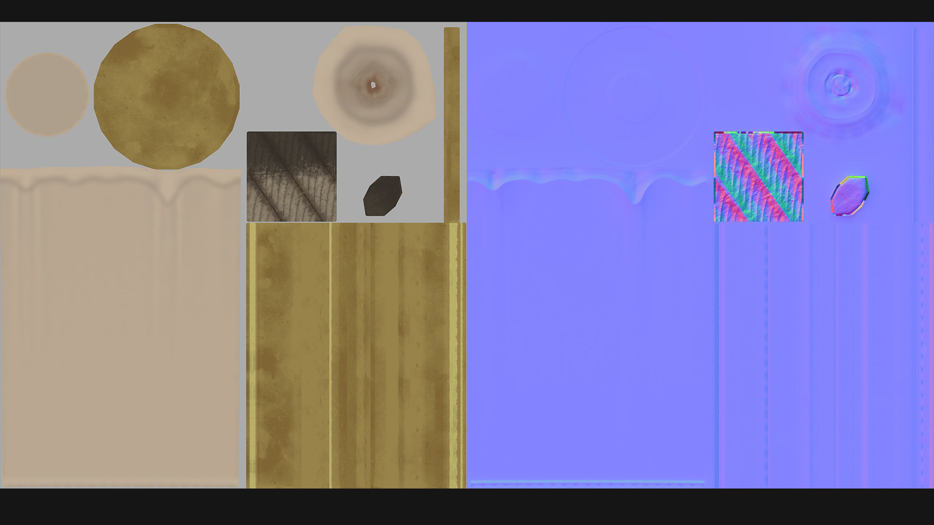 candle set 1 PBR Low-poly 3D model_24