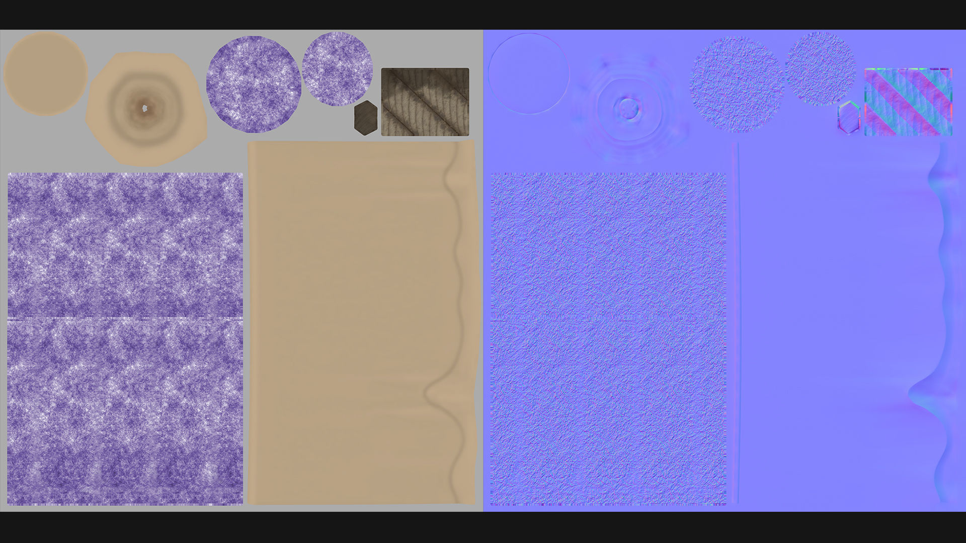 candle set 1 PBR Low-poly 3D model_19