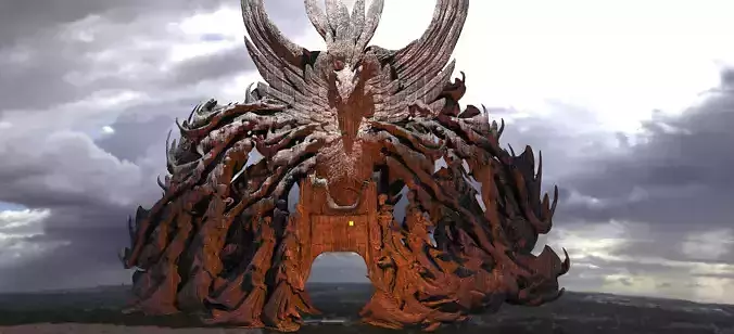 Dantes Inferno Ghost Archway Kitbash