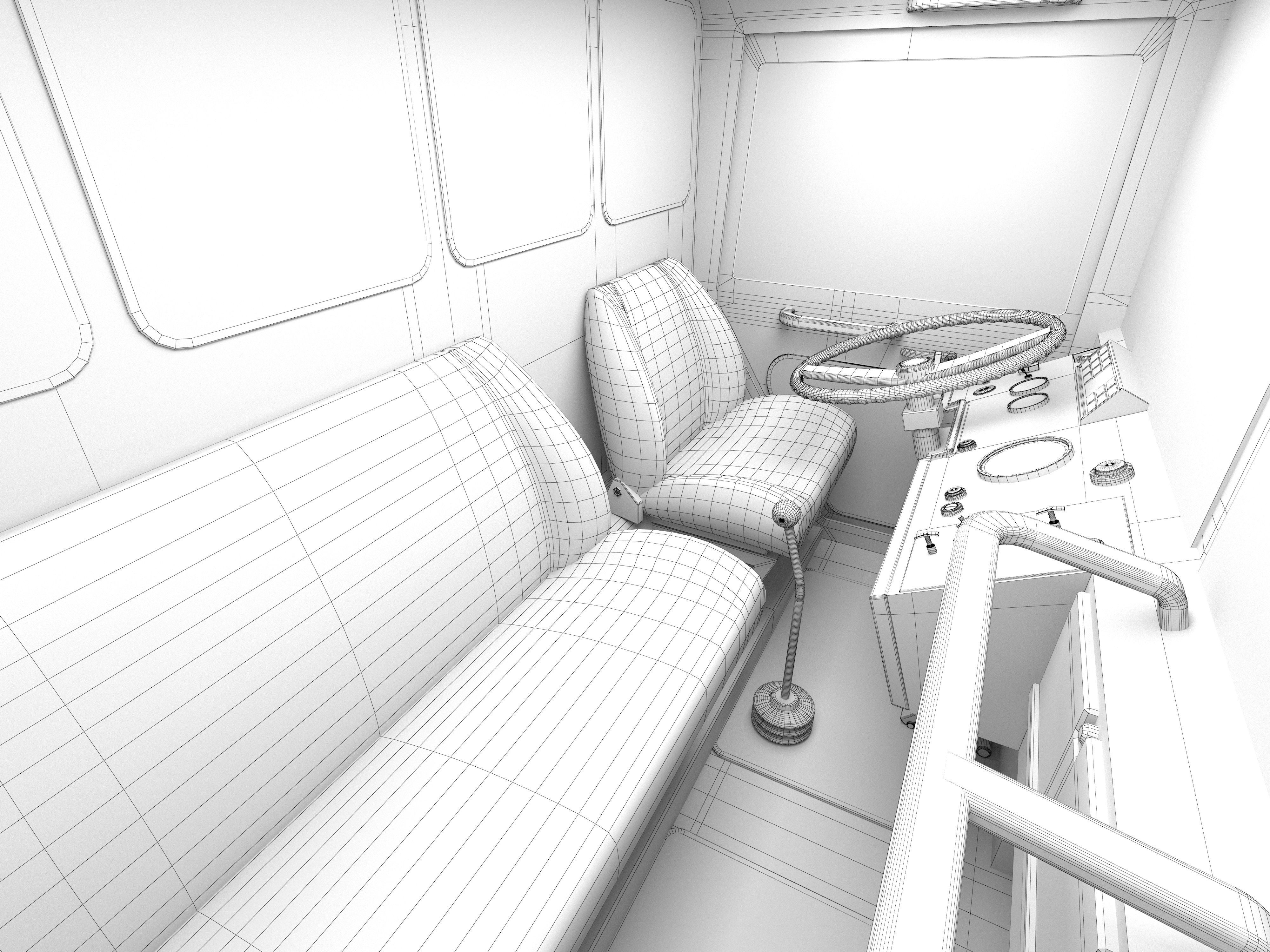 Man Kat1 3D Model - 4x4 and 6x6 Trucks 3D model_27