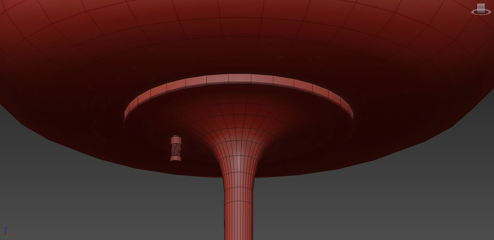 Bill Curry  Mushroom  Table Lamp from Design Line 3D model_5