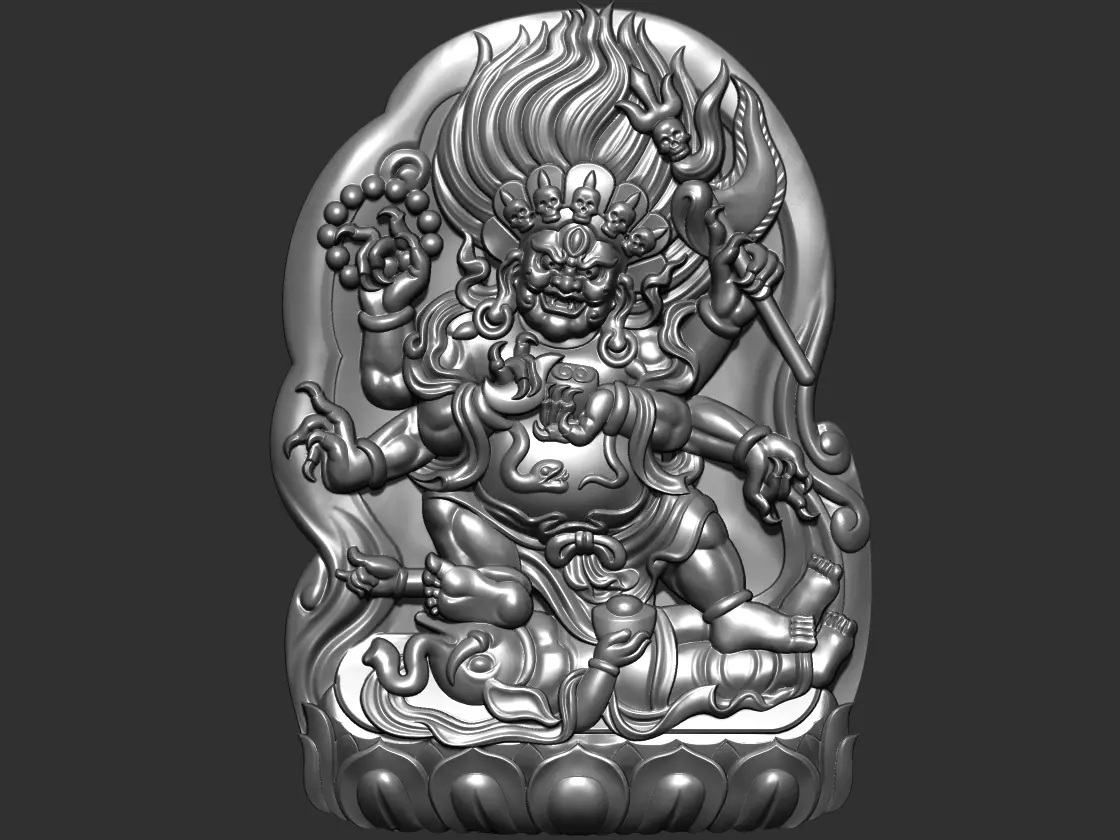 Tibetan Buddha 2 3D print model