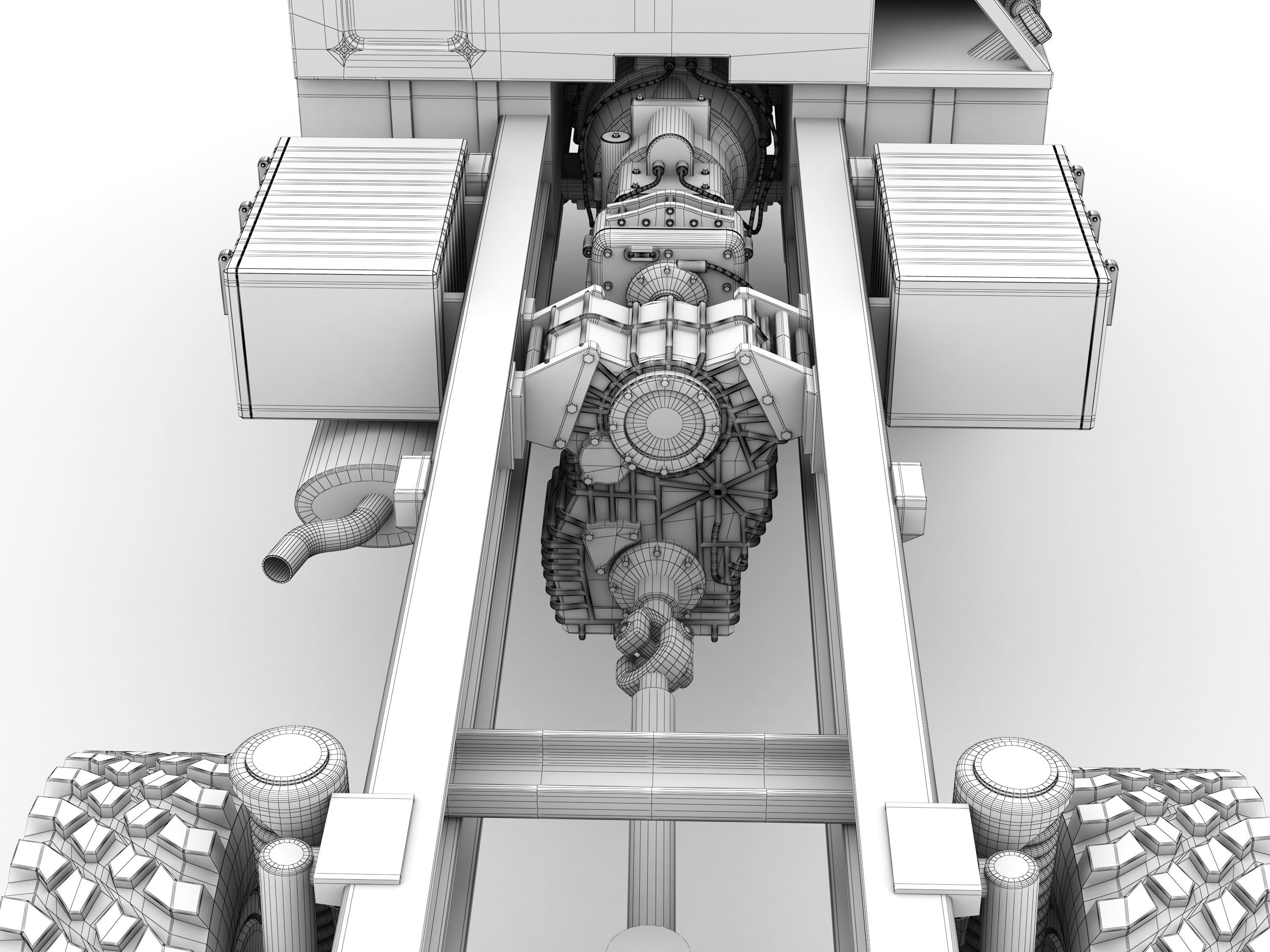 Man Kat1 3D Model - 4x4 and 8x8 Trucks 3D model_24