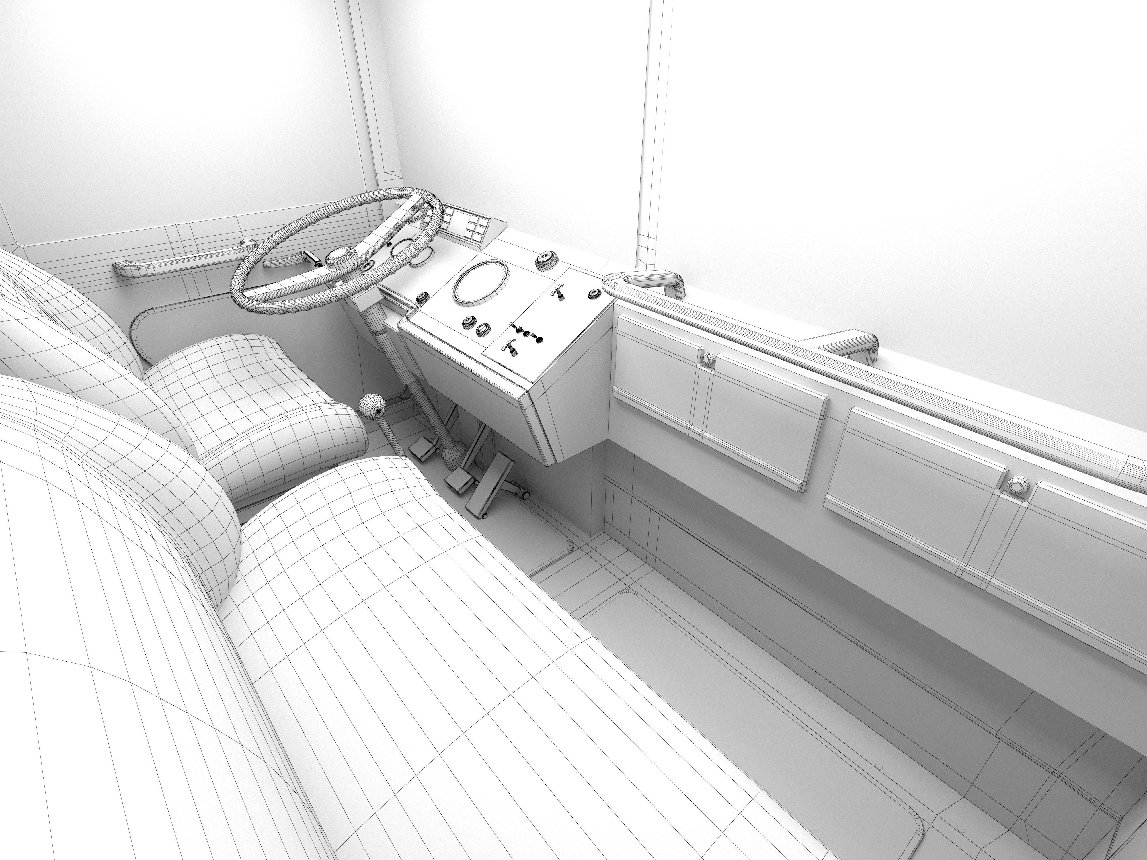 Man Kat1 3D Model - 4x4 and 8x8 Trucks 3D model_26