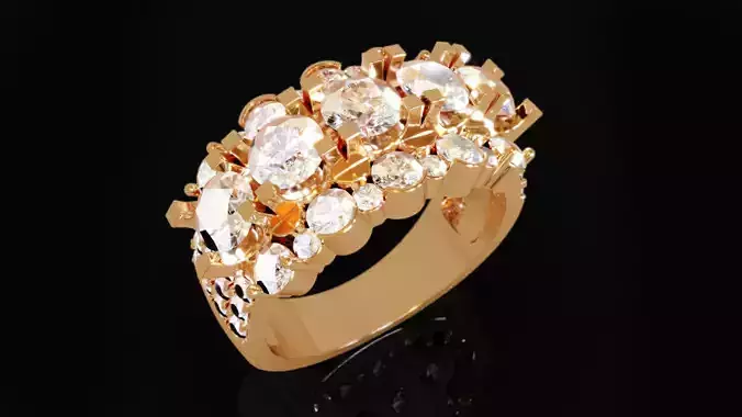 Diamond Fashion Ring