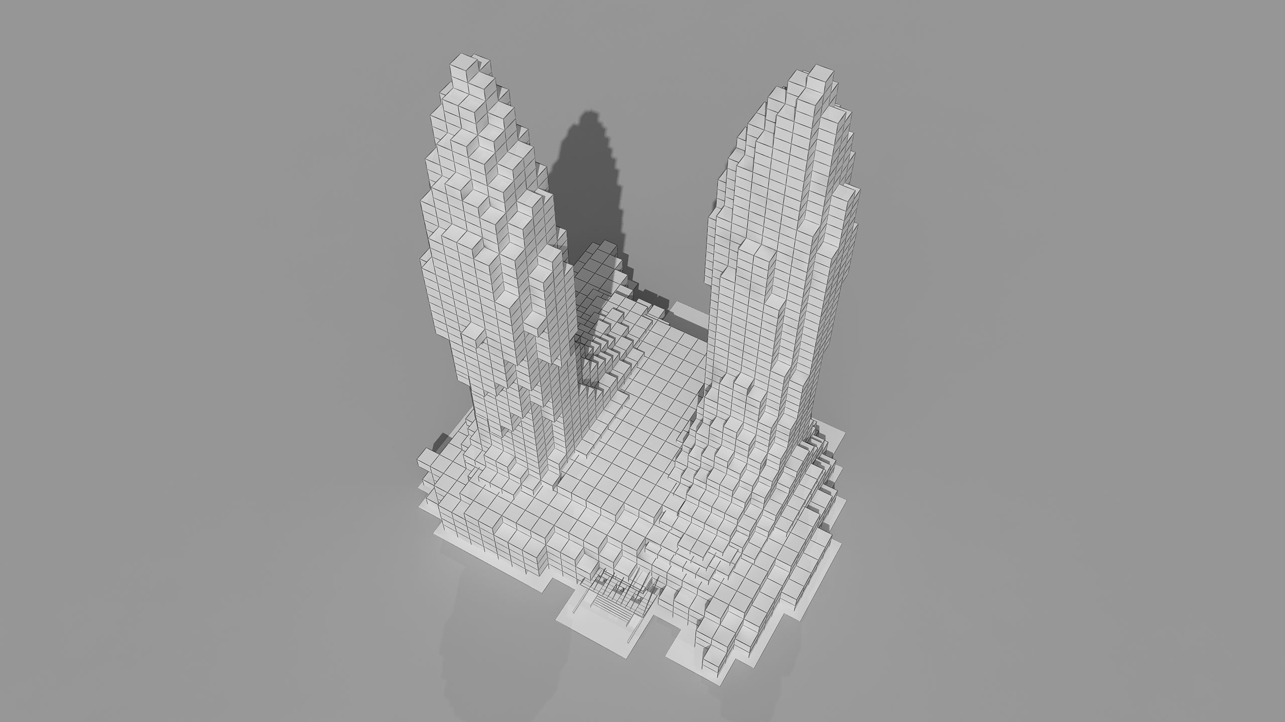 0184 - Skyscraper Architecture 3D Project - 2D Drawings 3D model_20