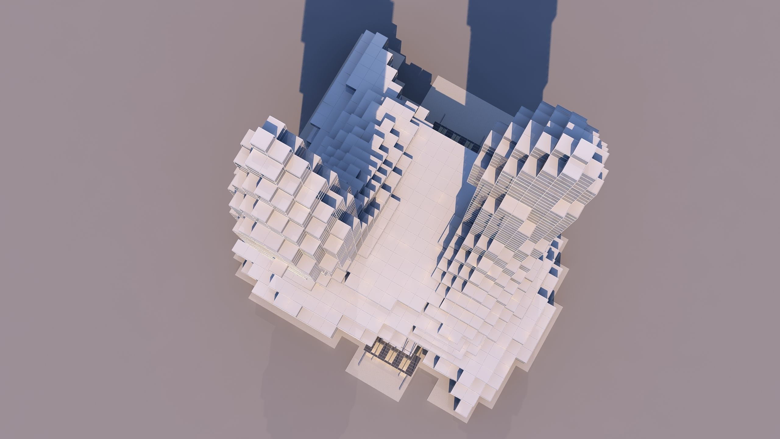 0184 - Skyscraper Architecture 3D Project - 2D Drawings 3D model_12