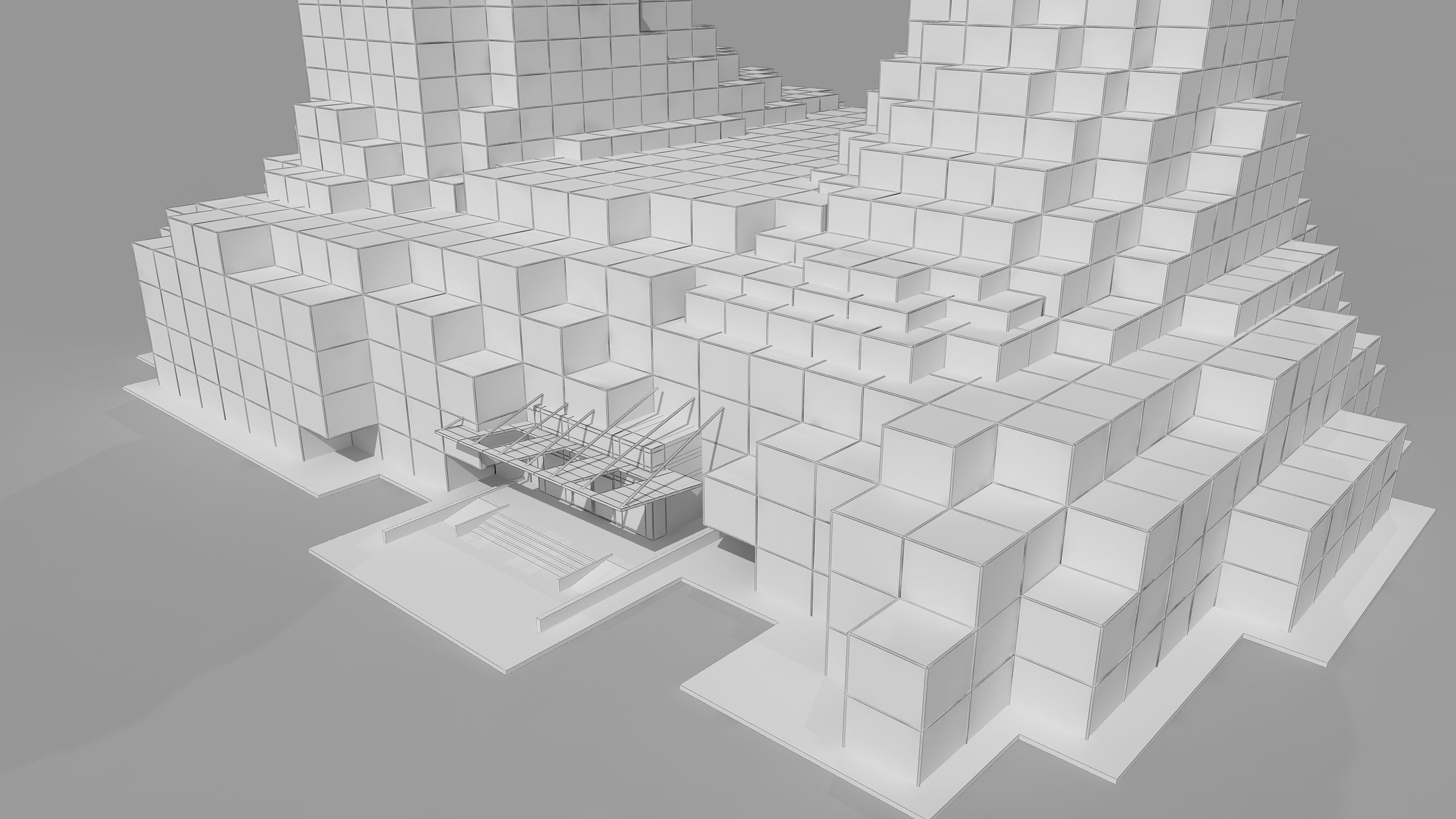 0184 - Skyscraper Architecture 3D Project - 2D Drawings 3D model_24