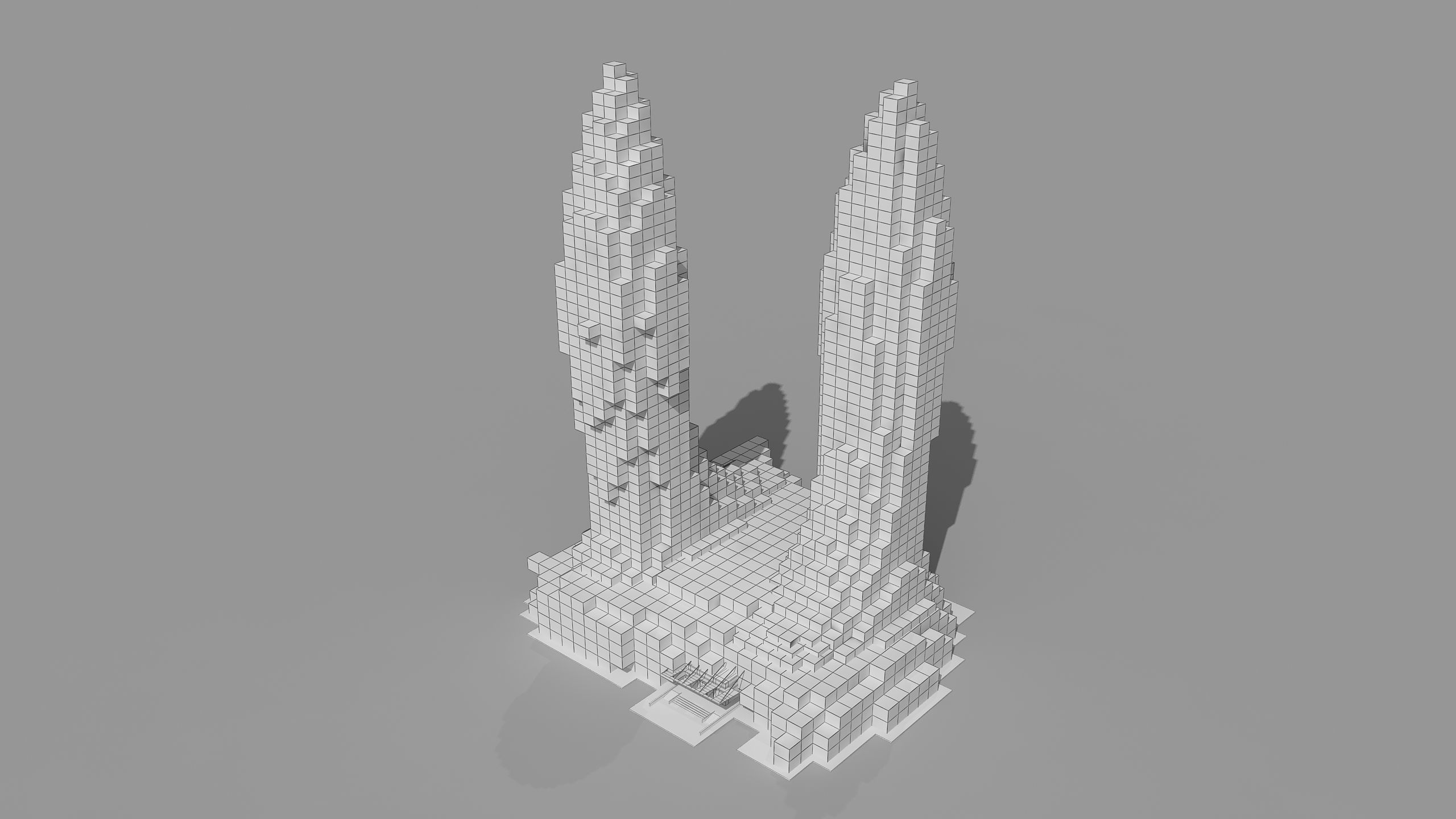 0184 - Skyscraper Architecture 3D Project - 2D Drawings 3D model_17