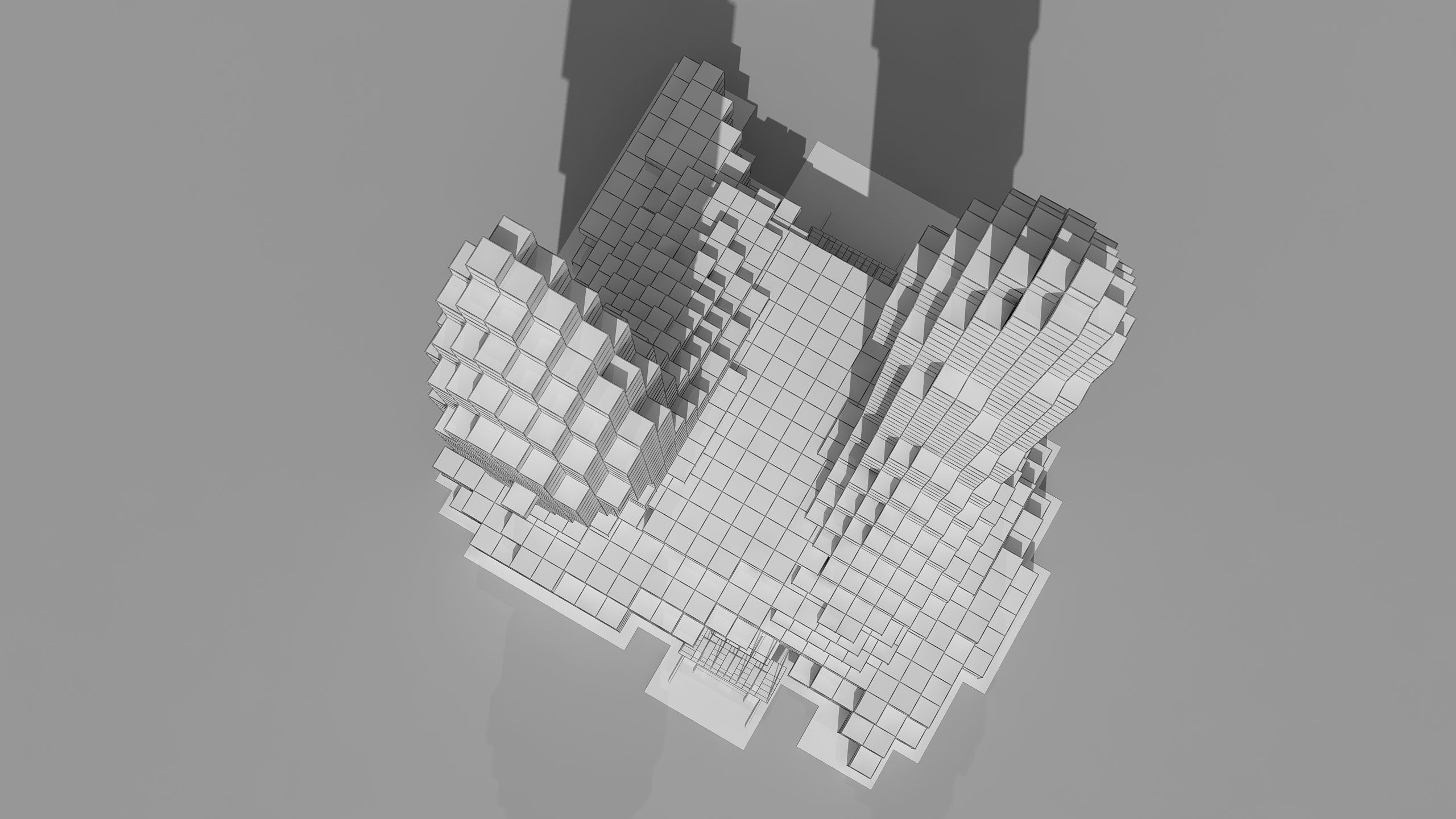 0184 - Skyscraper Architecture 3D Project - 2D Drawings 3D model_27